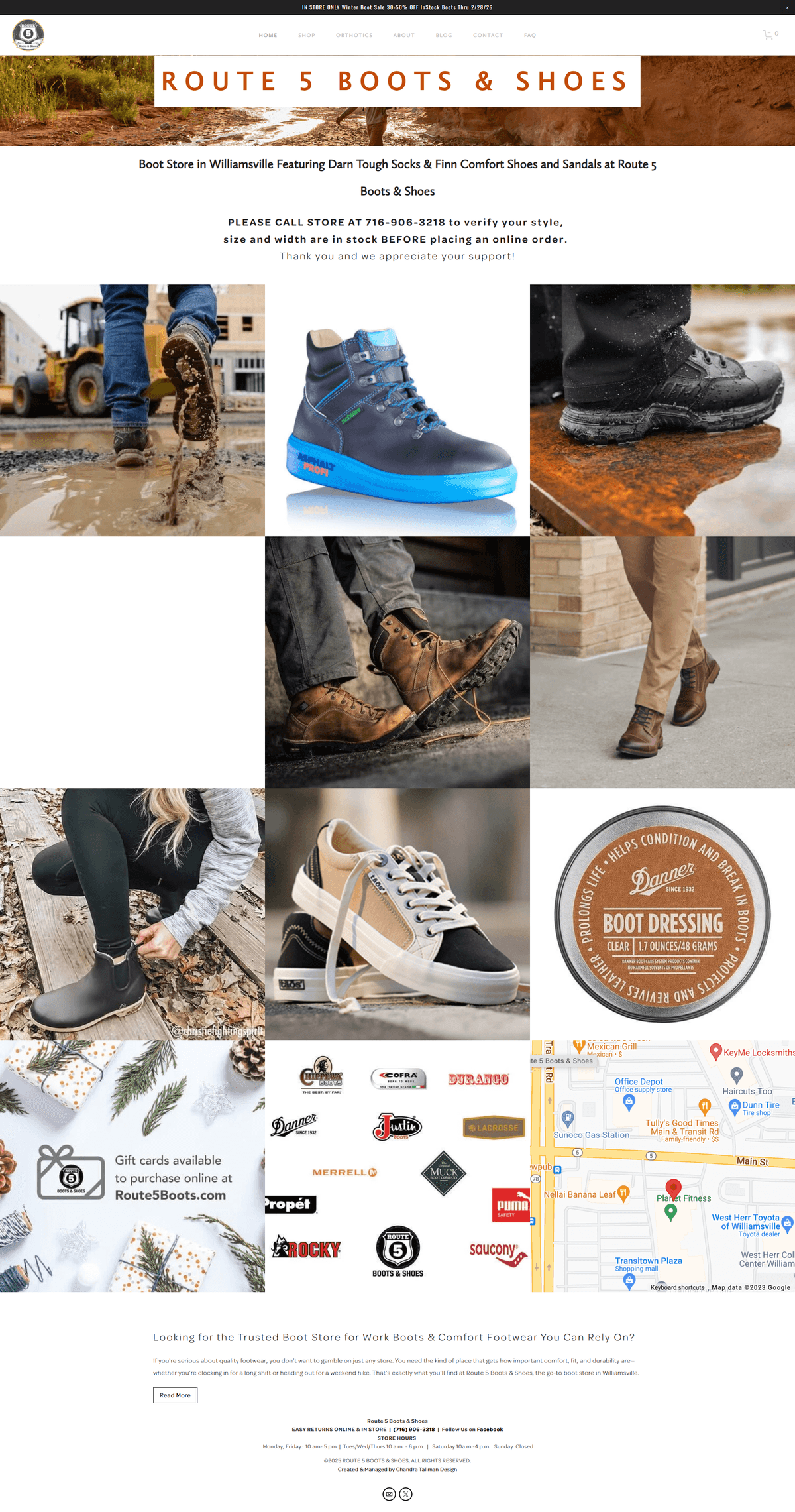 Route 5 Boots & Shoes